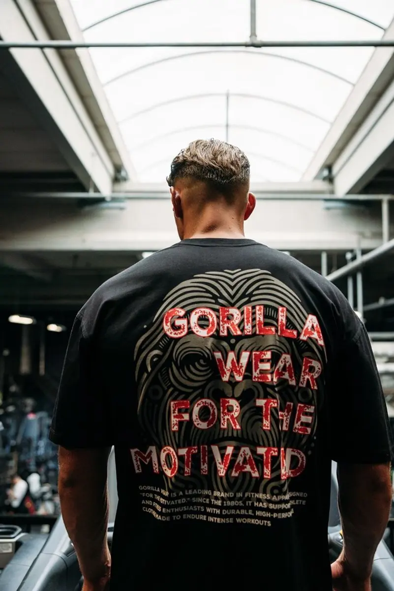 Gorilla Wear Macon Oversized T-shirt 3XL - Zwart