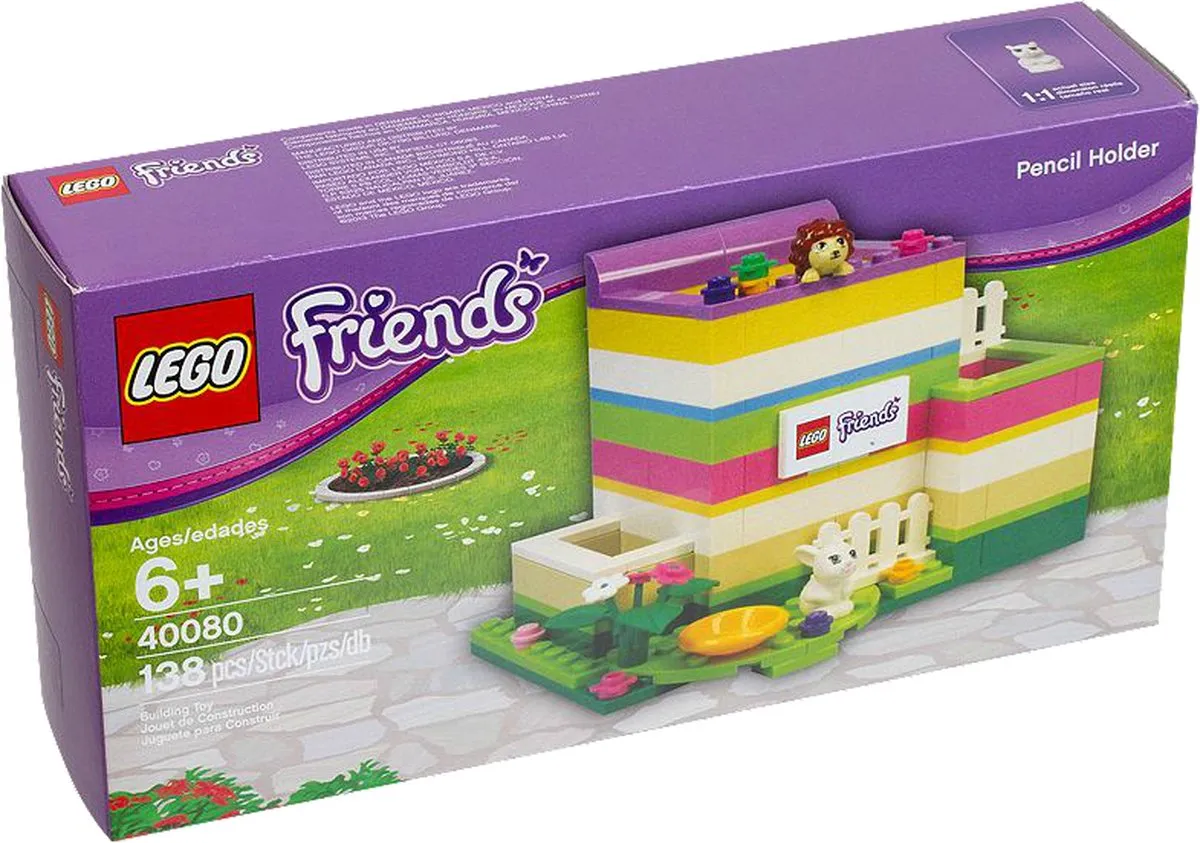 LEGO Friends Pencilhouder - 138 Stukken - Multikleur