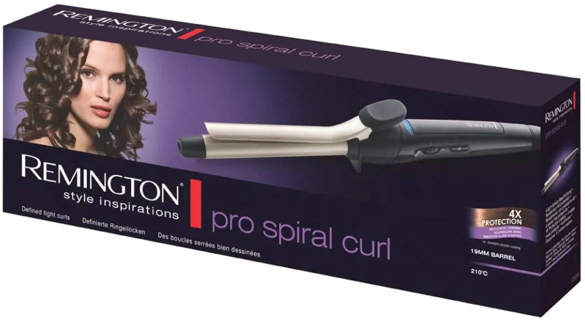 Remington CI5319 Pro Spiral Curl Krultang - Zwart