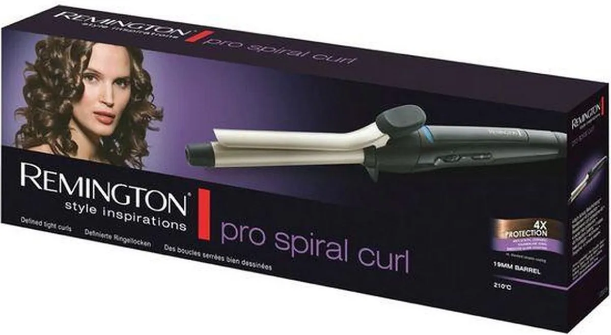 Remington CI5319 Pro Spiral Curl Krultang - Zwart