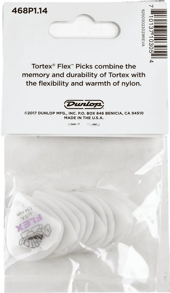 Dunlop Flex Jazz III Plectrum 1.14mm - 12 Stuks Paars
