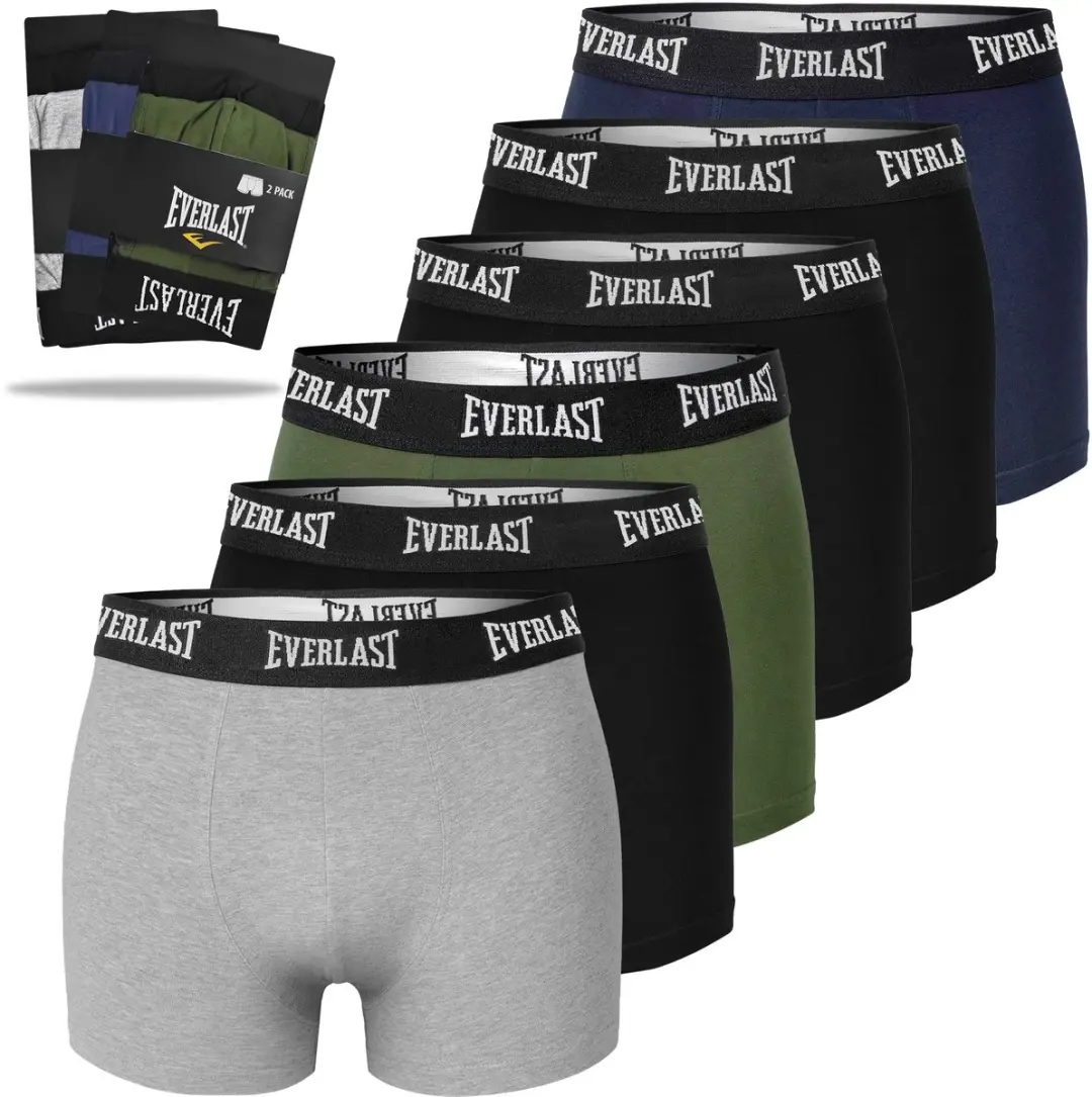 Everlast BM404 Heren Boxers - 6 Stuks - Maat L
