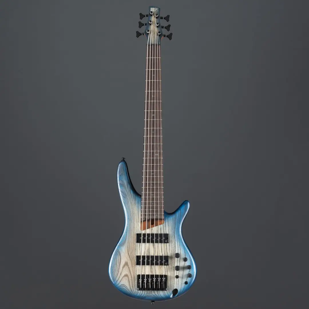 Ibanez SR606E Cosmic Blue Starburst Elektrische Basgitaar