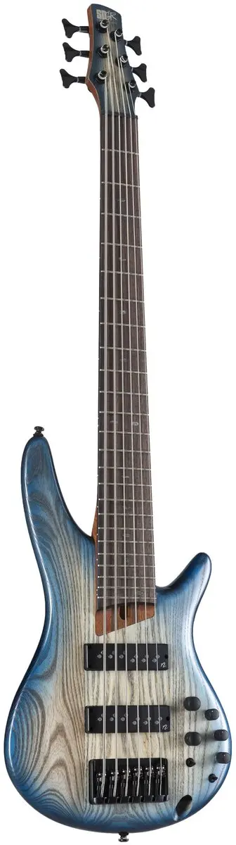 Ibanez SR606E Cosmic Blue Starburst Elektrische Basgitaar