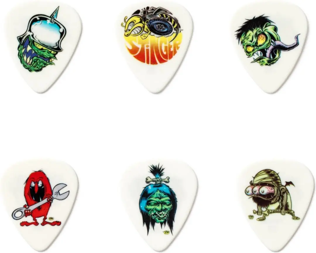 Dunlop Dirty Donny Series 1 Plectrums - 0.73mm - 6 Stuks