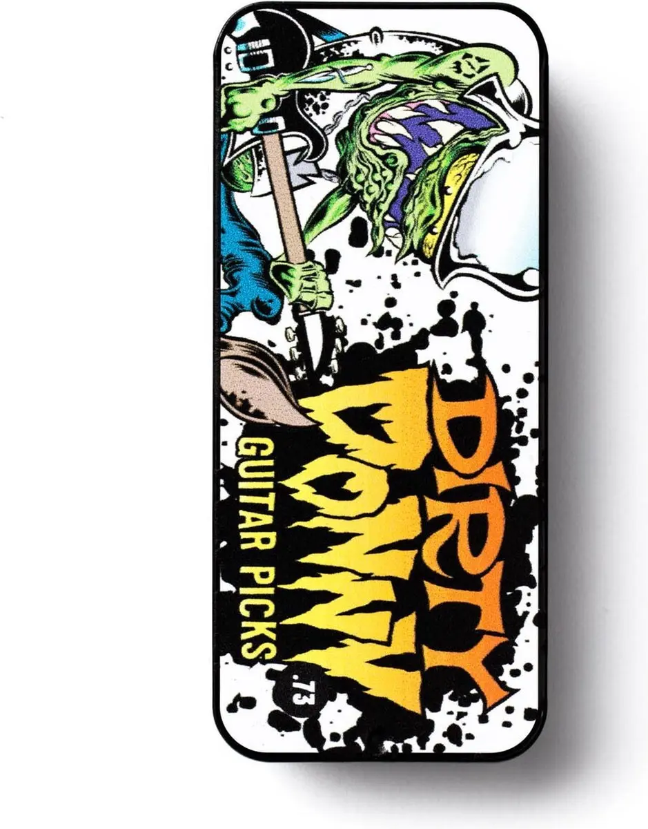 Dunlop Dirty Donny Series 1 Plectrums - 0.73mm - 6 Stuks