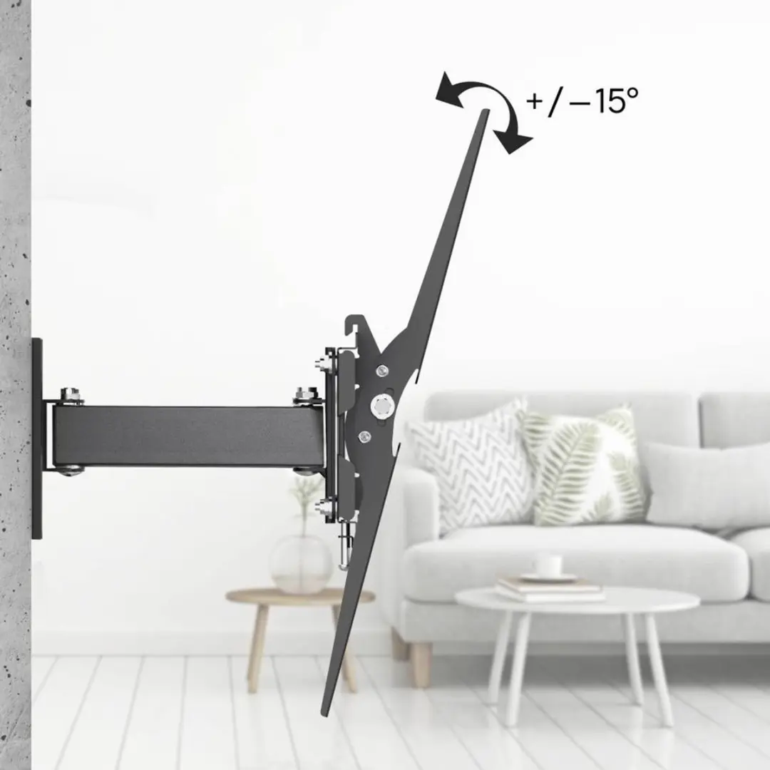 Hama TV Beugel Kantelbaar Uittrekbaar 00220832 - 32"-65" - 30kg - Zwart
