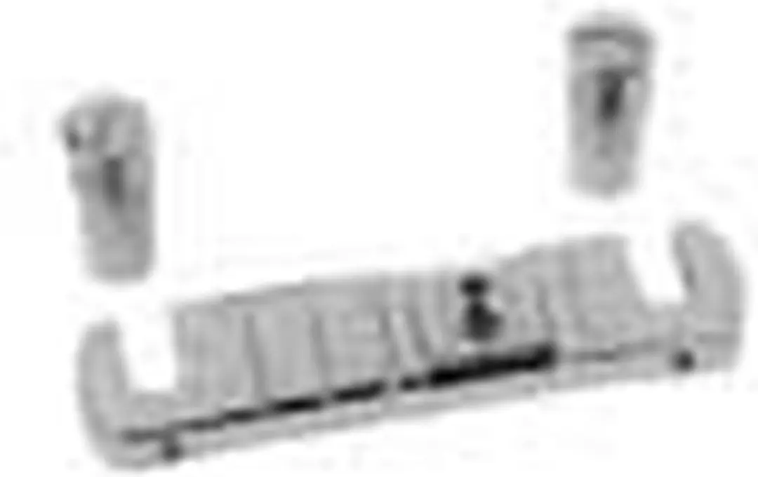 Wilkinson B-GTB-N Gitaar Brug-Staartstuk - 6 Snaren