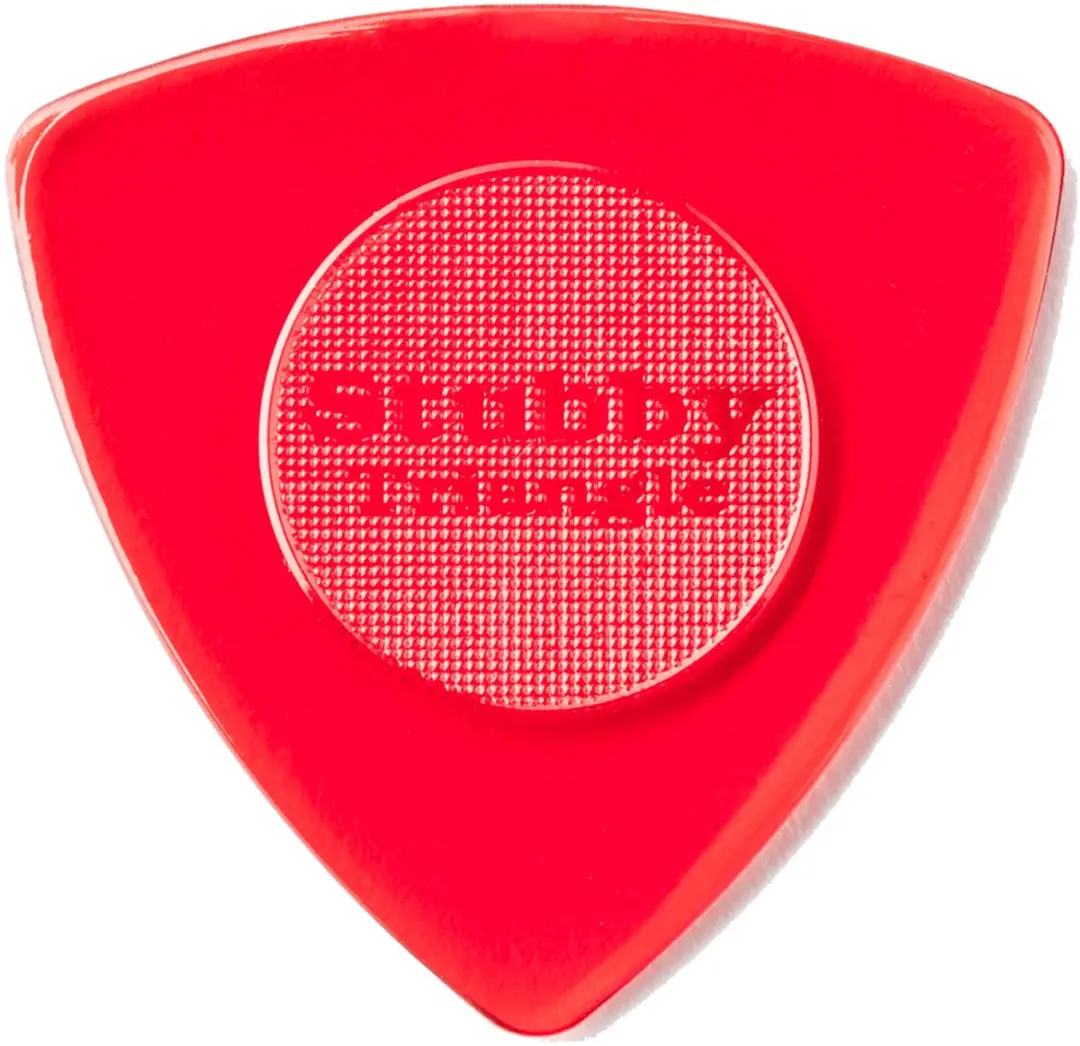Dunlop Plek. Stubby Triangle 1,50mm - 6 Stuks Rood