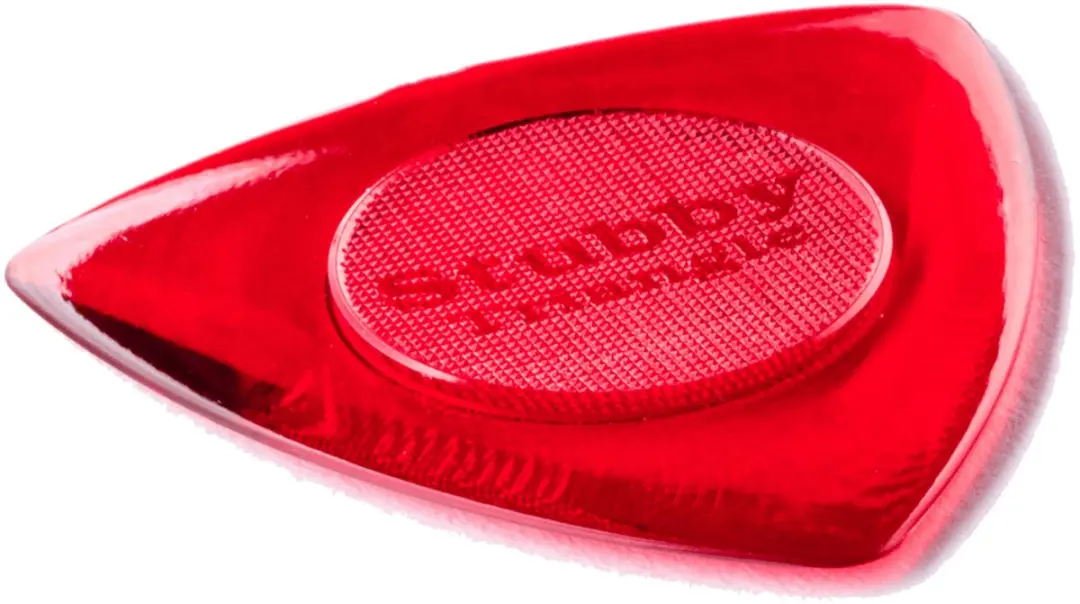 Dunlop Plek. Stubby Triangle 1,50mm - 6 Stuks Rood