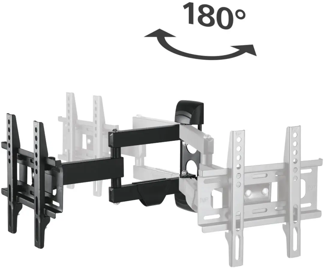 Hama TV Beugel Draai/Kantelbaar 00220840 - 19-48" - 25kg - VESA 100x100 - Kleurenmix - afbeelding 6 van 6
