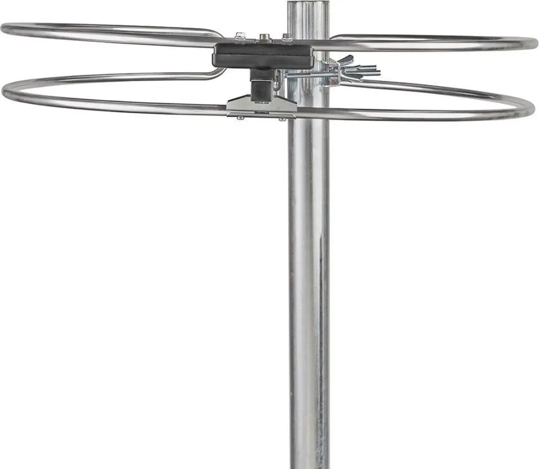 Nedis Buitenantenne ANORFM10ME - 4dB Versterking - 15km Bereik - Zilver