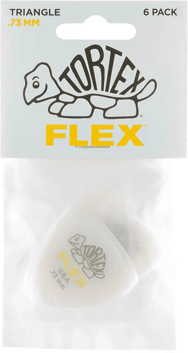 Dunlop Jim Dunlop Flex Triangle Plectrums 0.73mm