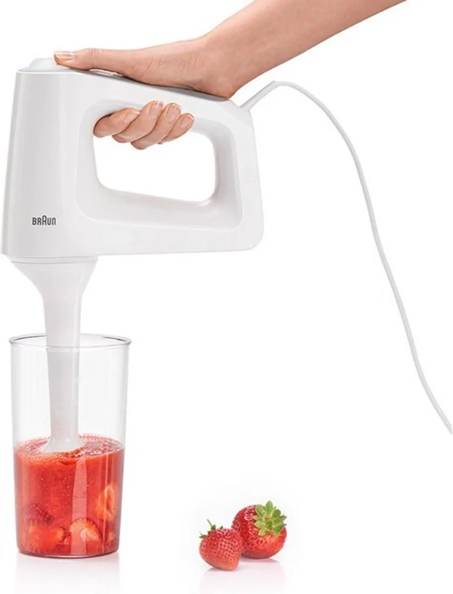 Braun MultiMix 3 HM3107WH Handmixer 450W - 5 Snelheden