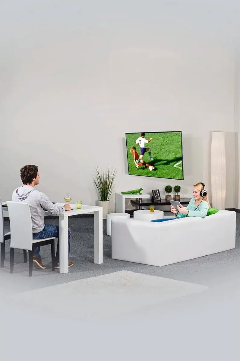 Hama TV Beugel 00220855 - Draai & Kantelbaar - 19-48" - 20kg - Wit