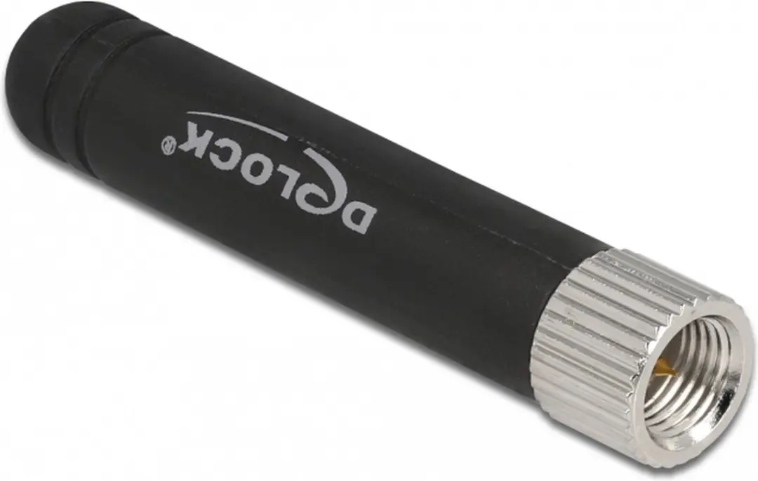 Delock LPWAN 868 MHz Antenne SMA - 1,6 dBi Omnidirectioneel - Zwart