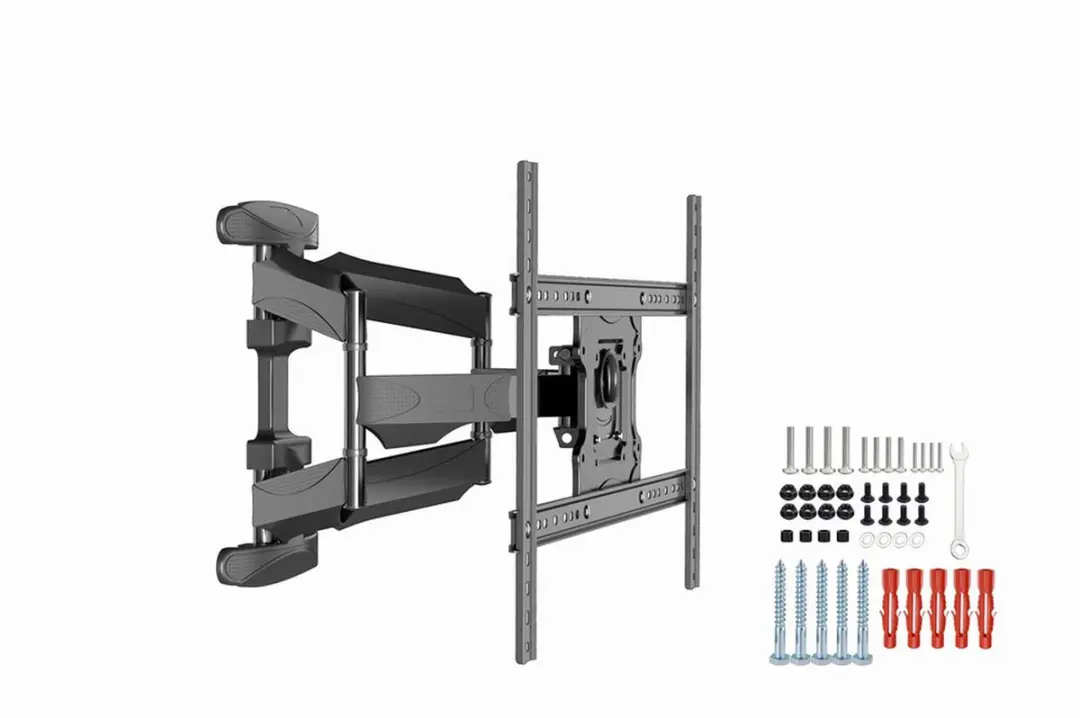 Gembird Full Motion TV Muurbeugel WM-75ST-01 - 32-75" - 45 kg - Zwart