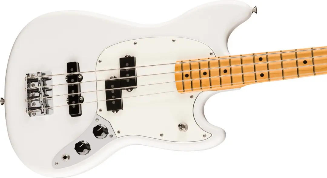 Fender Player II Mustang Bass PJ Polar White