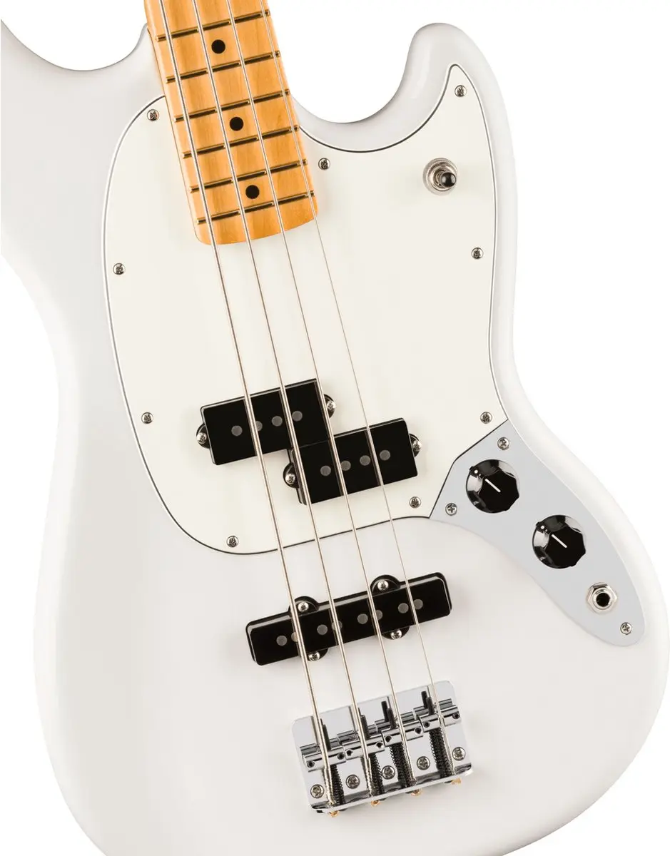 Fender Player II Mustang Bass PJ Polar White