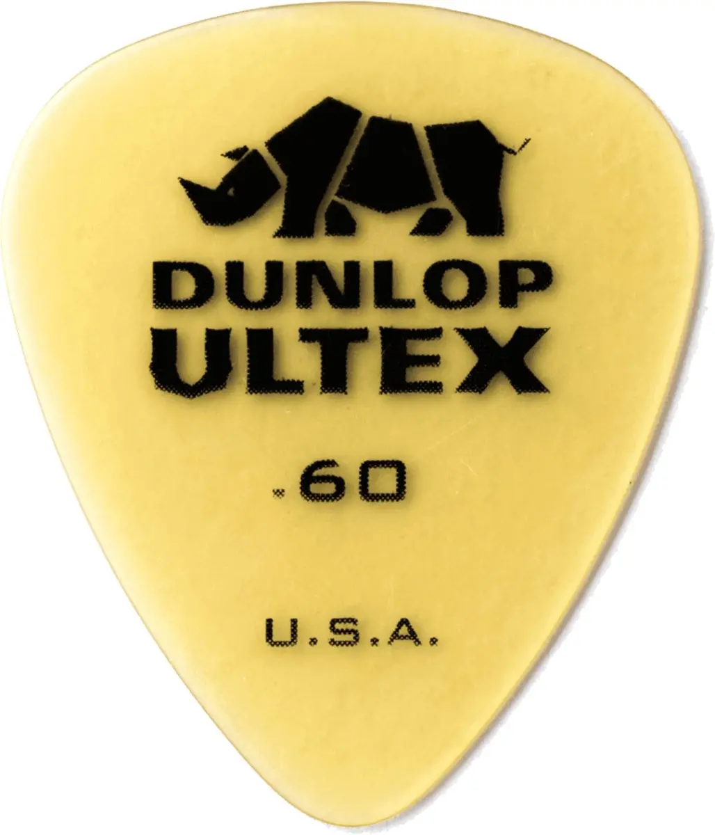 Dunlop 421P60 Ultex Plectrum 0.60mm - 6 Stuks