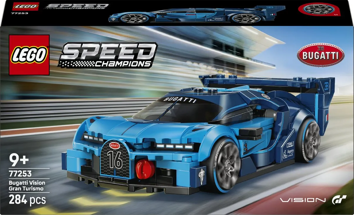 LEGO Speed Bugatti Vision GT 77253 - 284 Stukken - Multicolor