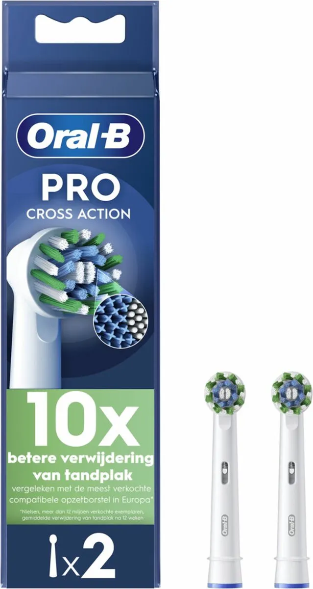 Oral-B Pro Cross Action Opzetborstels