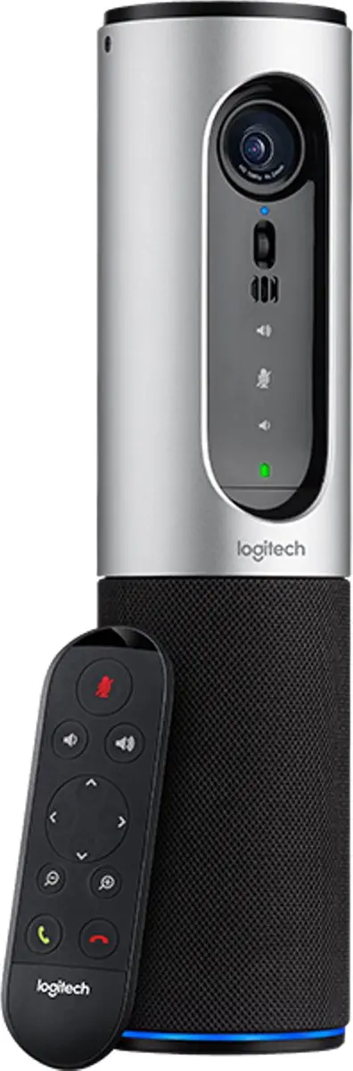 Logitech ConferenceCam Connect Afstandsbediening 993-001040 - Zilver