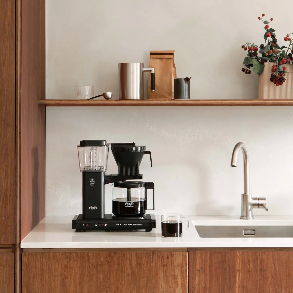 Moccamaster KBG Select Filterkoffiezetapparaat - 10 Kopjes - Matt Black