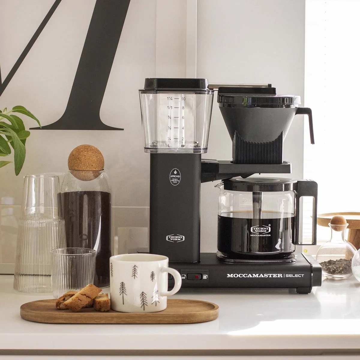Moccamaster KBG Select Filterkoffiezetapparaat - 10 Kopjes - Matt Black