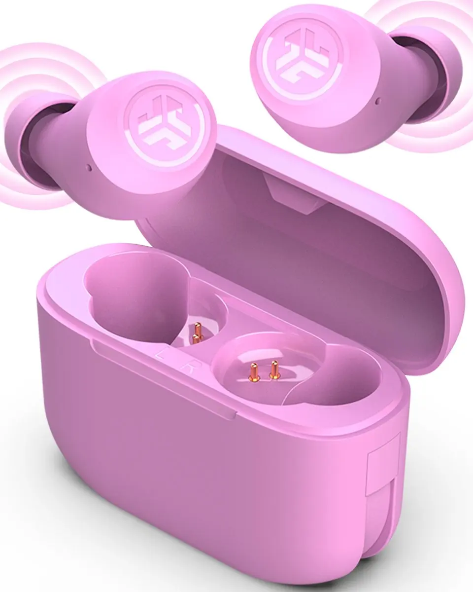 JLab Go POP IEUEBGAIRPOPRPNK124 Draadloze Oordopjes - Roze