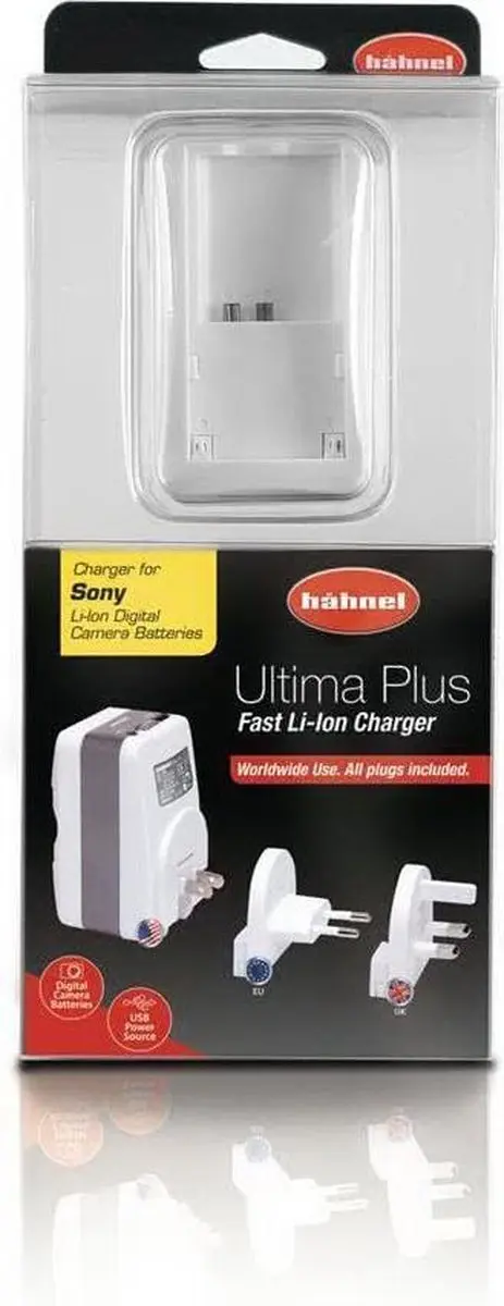Hahnel PowerStation Ultima Plus 5099113003546 Acculader - Sony Camera - Zwart