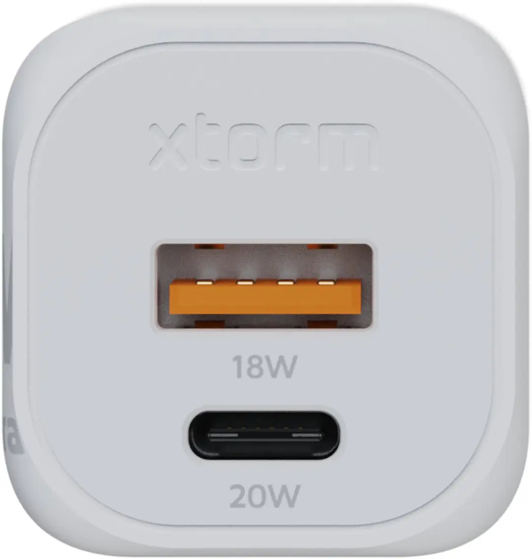 Xtorm GaN2 Ultra 20W Snellader XEC020 - USB-C & USB-A - Wit
