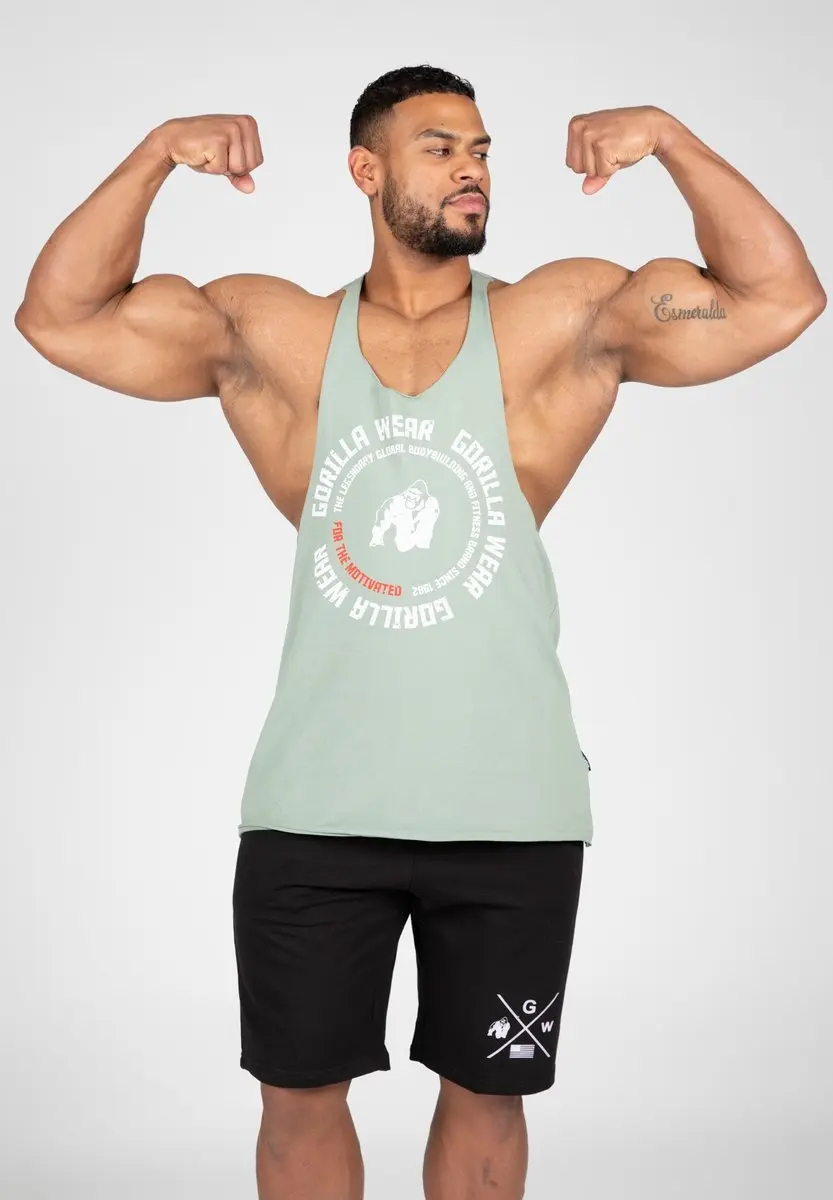 Gorilla Wear Melrose Stringer - L - Groen