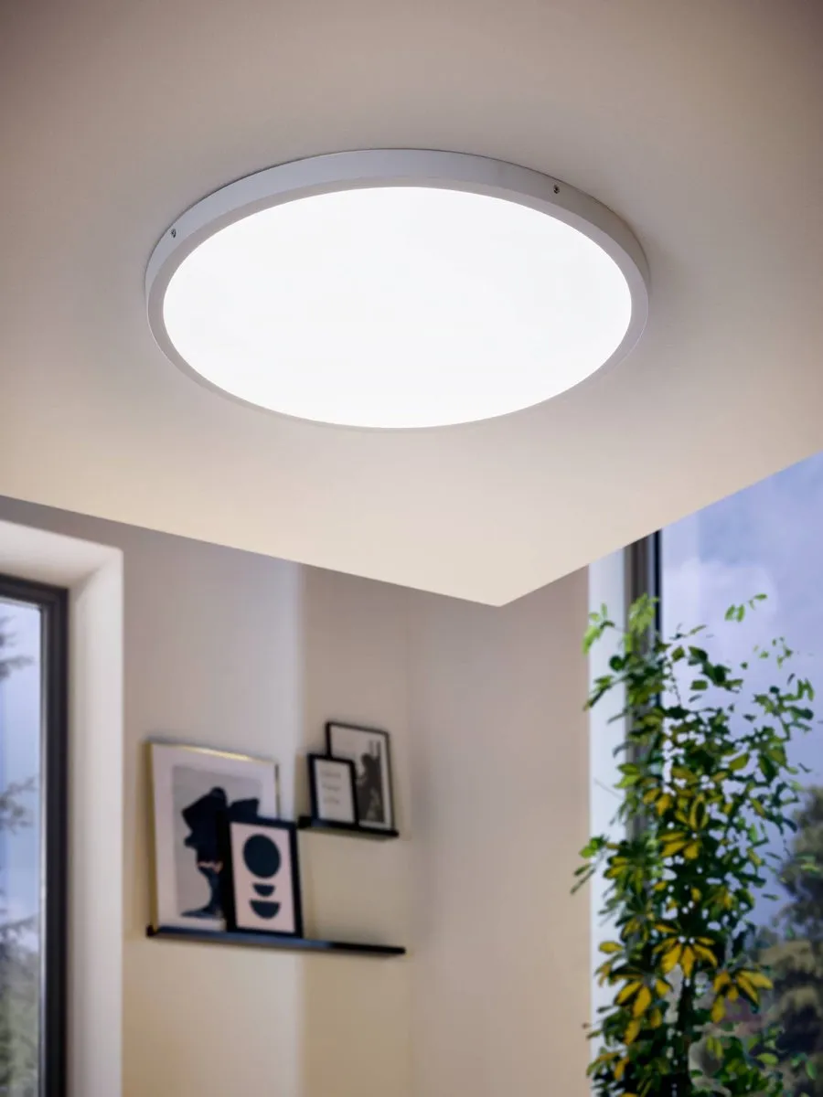 Eglo Fueva 1 Plafondlamp LED 60cm 3200lm - Wit