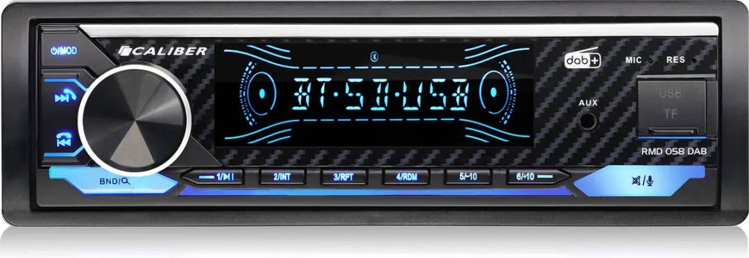 Caliber RMD058DAB Autoradio - 4x100W - DAB+ - USB - Zwart