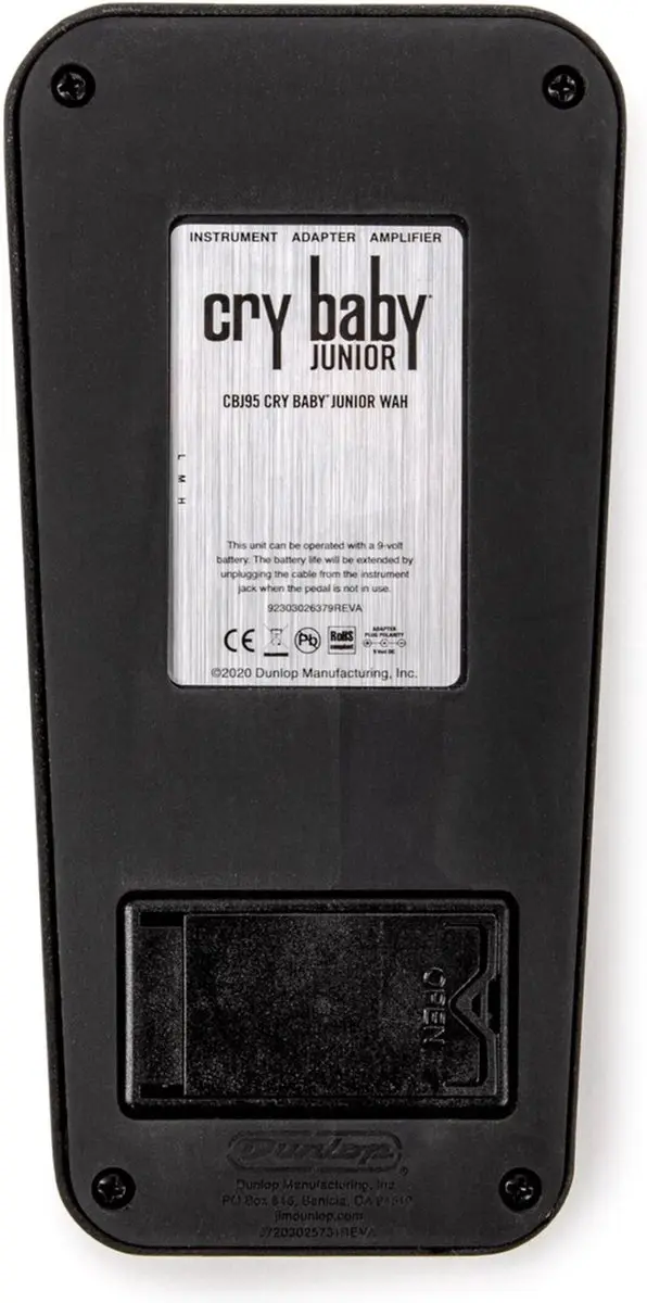 Dunlop CBJ95 Cry Baby Junior Wah Wah Pedal - afbeelding 6 van 6