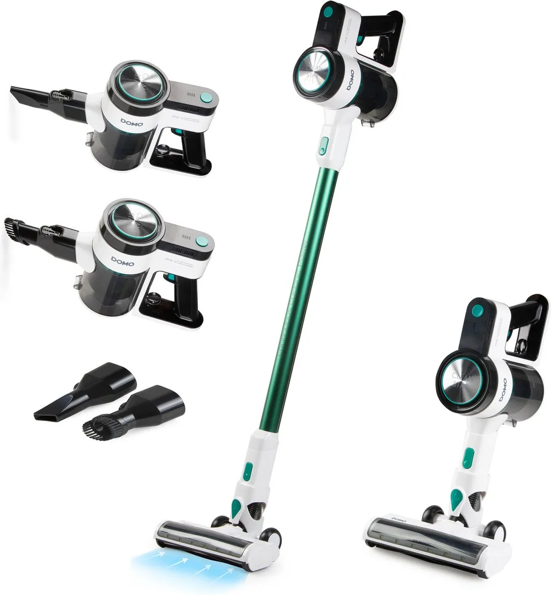 Domo DO241SV Steelstofzuiger 2-in-1