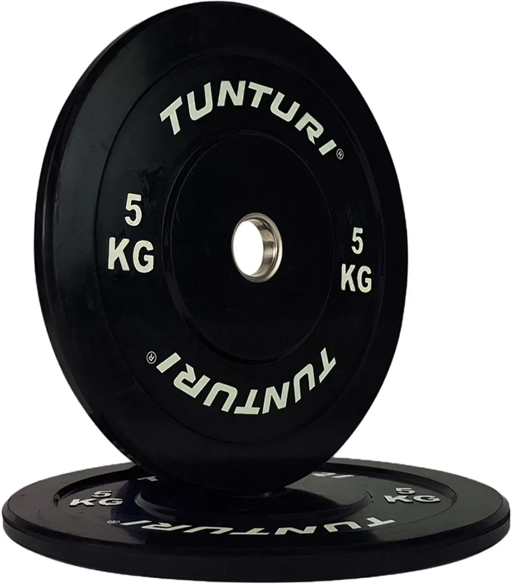 Tunturi Halterschijf 5kg - Zwart