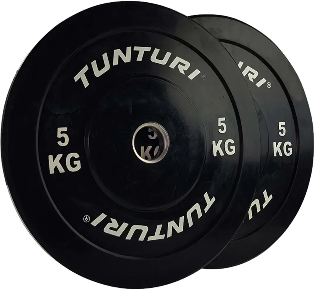 Tunturi Halterschijf 5kg - Zwart