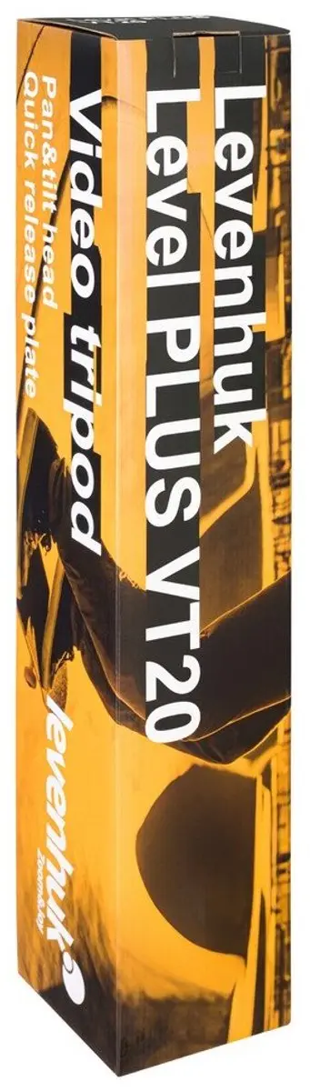 Levenhuk Level PLUS VT20 Statief L-78398 - Zwart