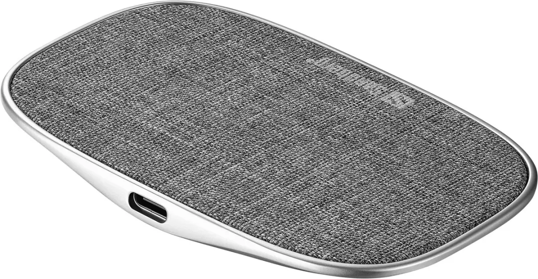 Sandberg Wireless Charger Deck 15W - Aluminium/Grijs