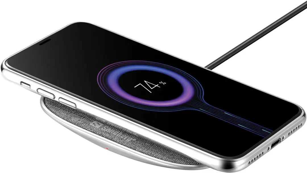Sandberg Wireless Charger Deck 15W - Aluminium/Grijs