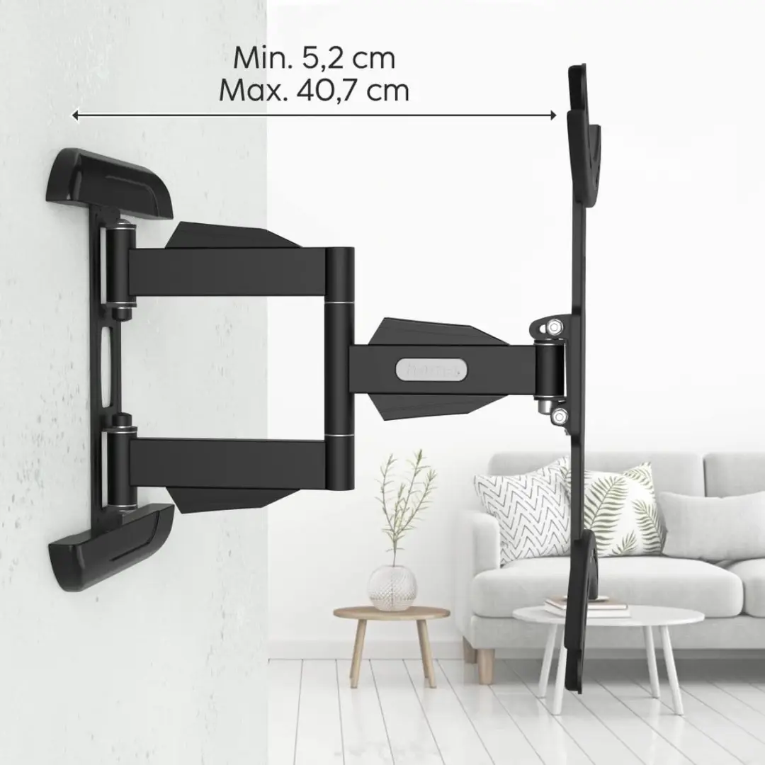 Hama TV Beugel Draai & Kantelbaar 32-65" - Max 35kg - VESA 400x400 - Zwart