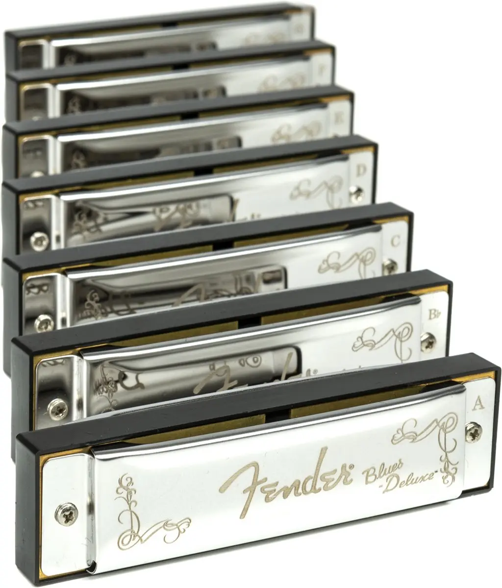 Fender Blues Deluxe Mondharmonica Set