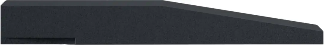 Flow Fitness Oploopprofiel Rubberen Tegel 50x15cm - Zwart