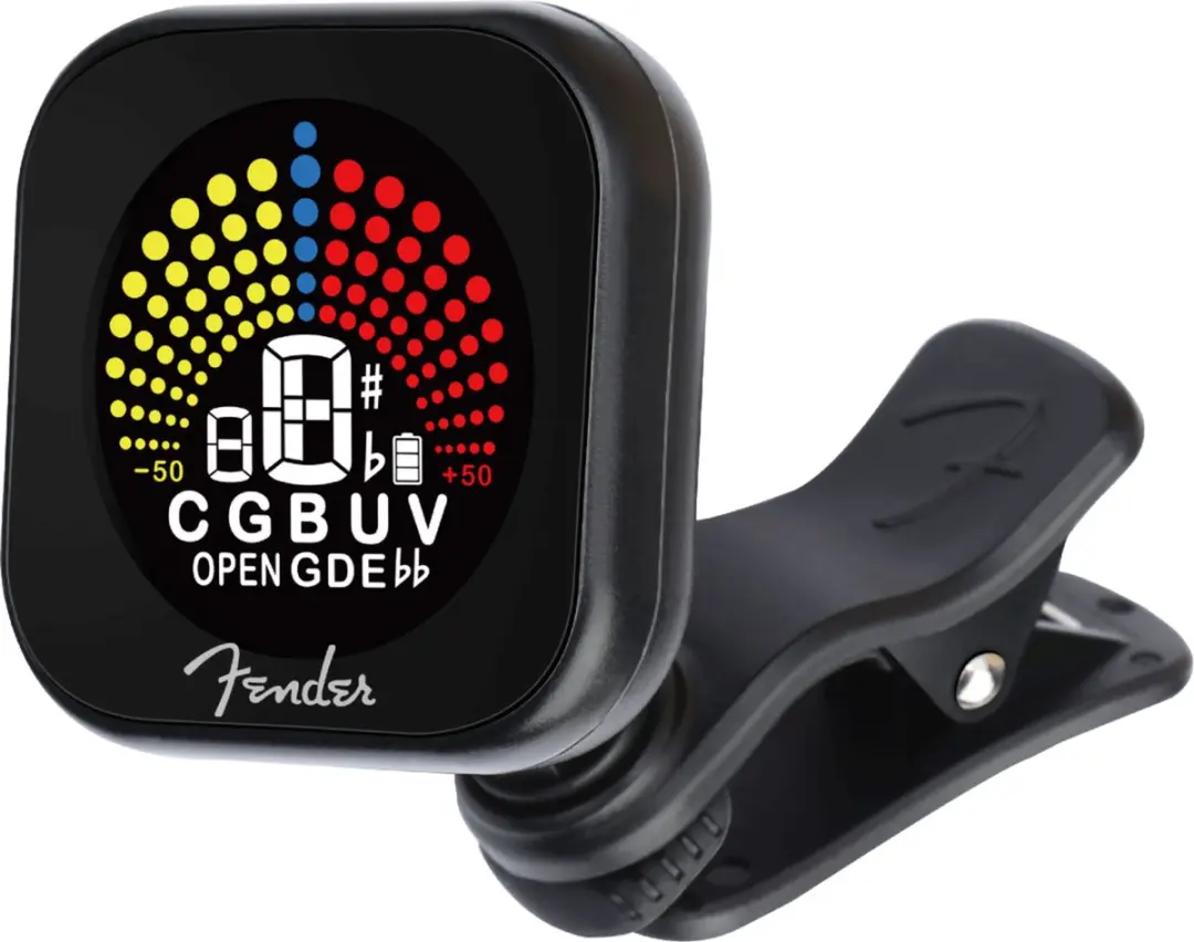 Fender Flash 2.0 Clip Tuner - USB Oplaadbaar