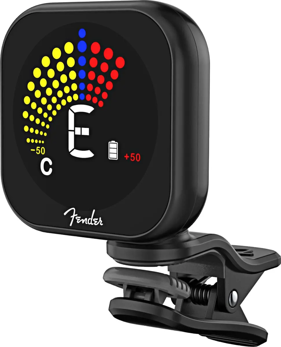 Fender Flash 2.0 Clip Tuner - USB Oplaadbaar