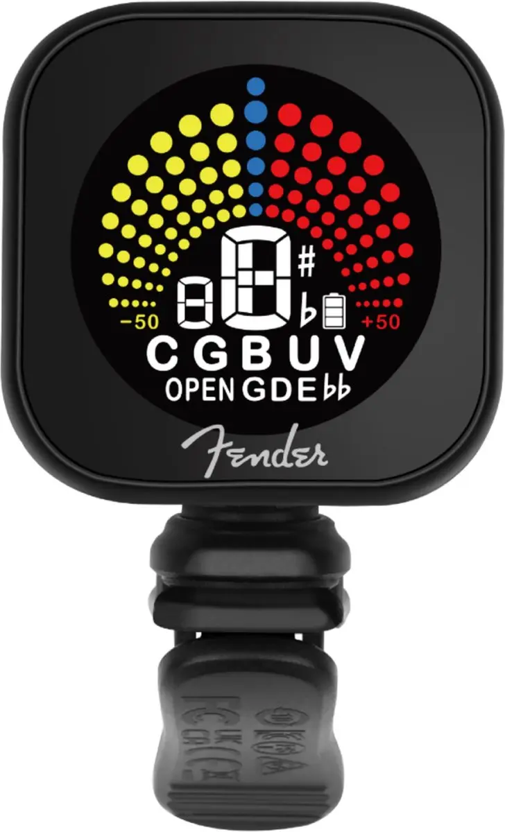 Fender Flash 2.0 Clip Tuner - USB Oplaadbaar - afbeelding 6 van 6