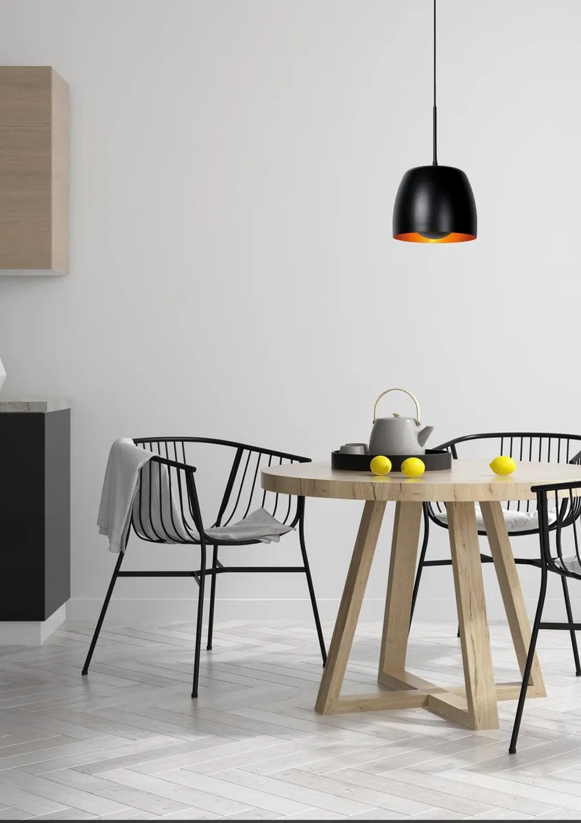 Lucide Nolan Hanglamp Ø24cm - Zwart