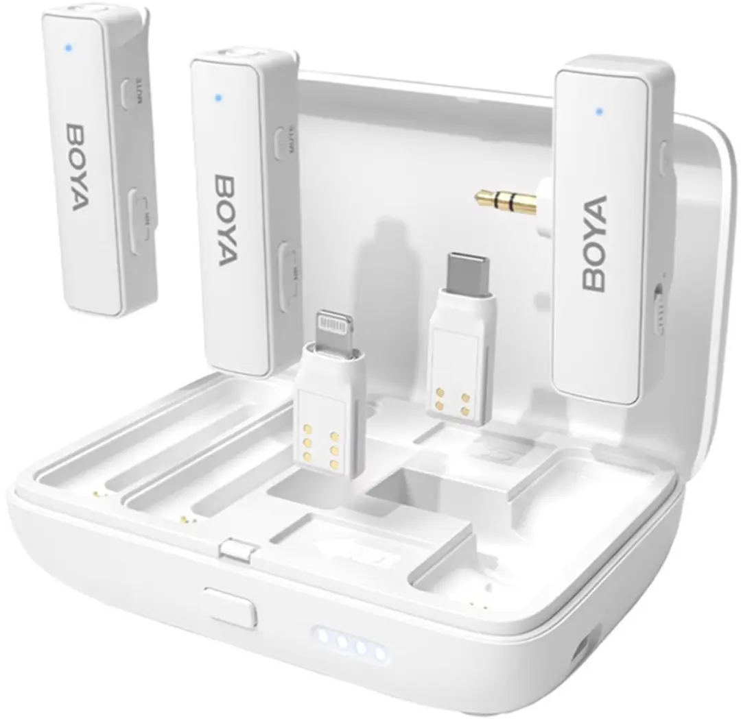 Boya Boyalink All-in-One Draadloos Microfoonsysteem 6974700657229 - Wit